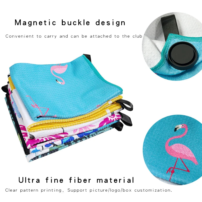 Special Design Magnetic Golf Towel.