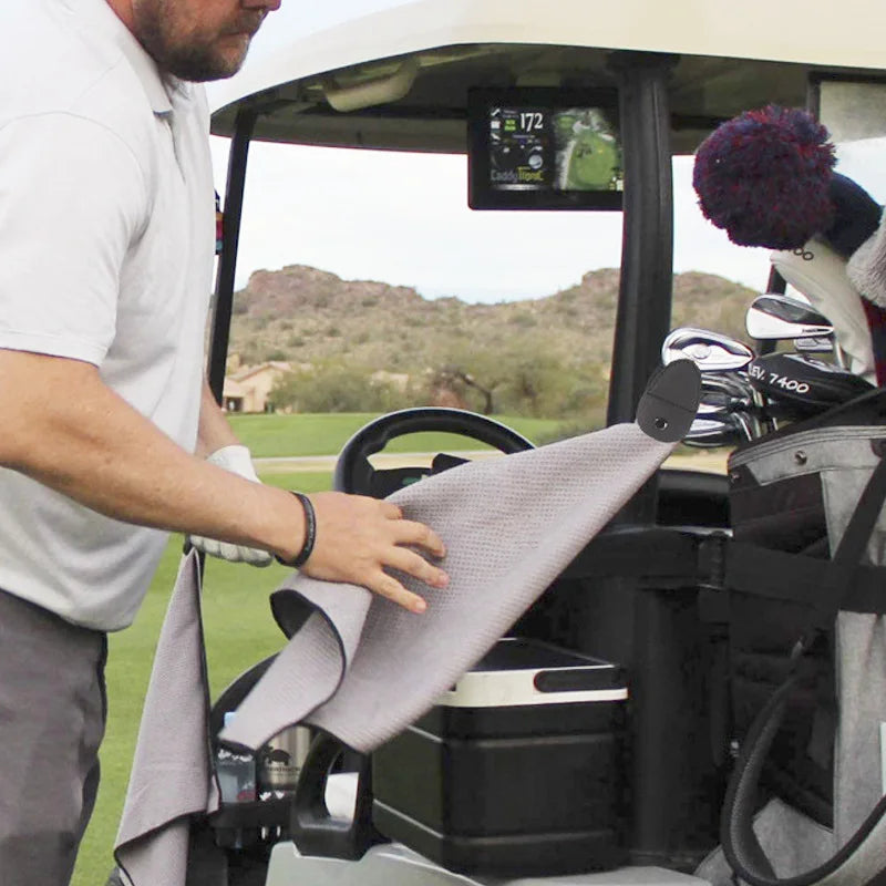 Generic Magnetic Waffle Golf Towel.