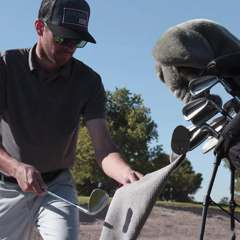 Generic Magnetic Waffle Golf Towel.